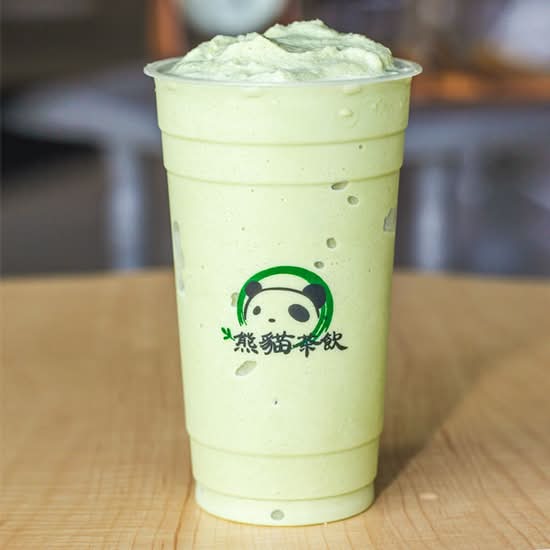 Matcha green tea slush 抹茶冰沙
